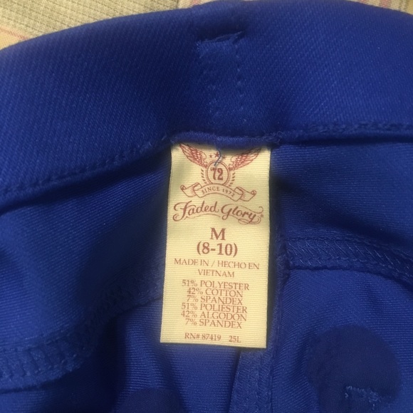 Blue capris - Picture 3 of 3